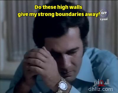 Meme from film: Emra2a Men Zogag: Mahmoud Yassine